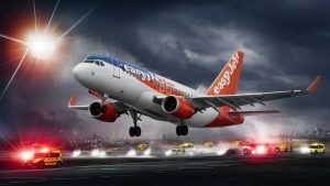 easyjet flight u2238 emergency landing newcastle