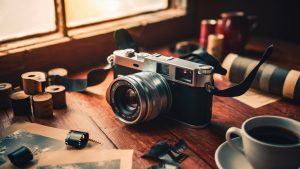vintage digital camera