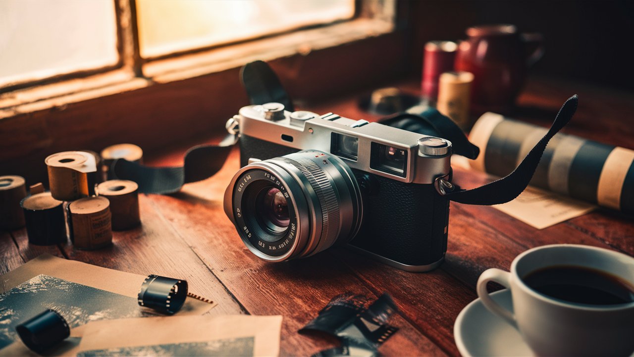 vintage digital camera