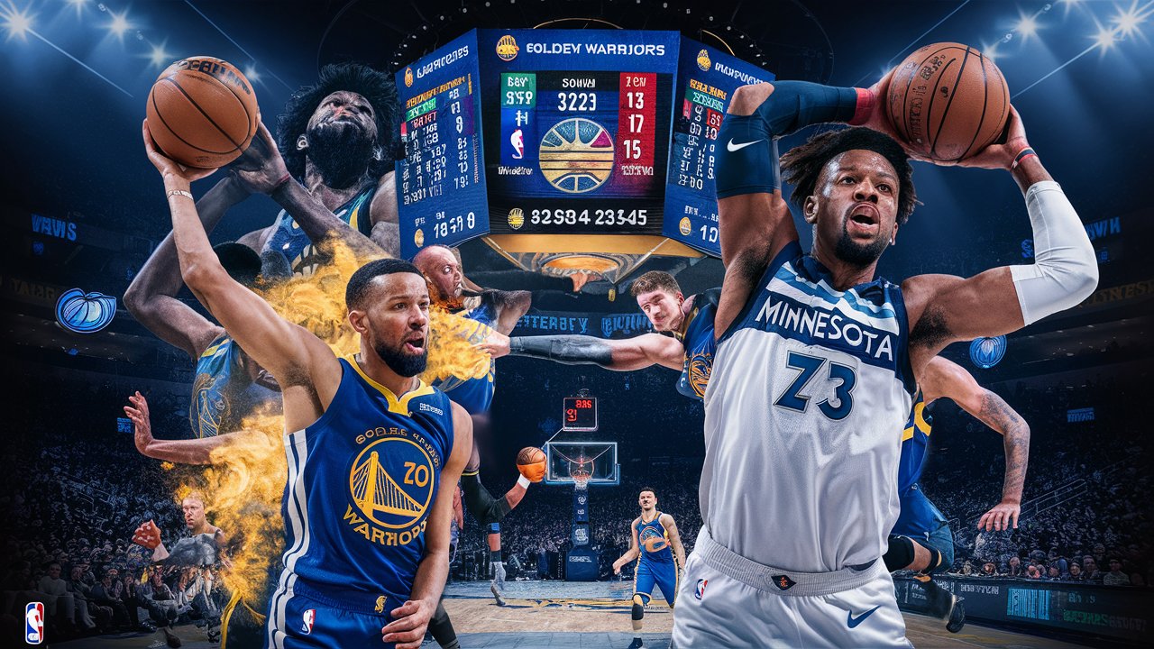 Golden State Warriors vs Timberwolves Match Player Stats