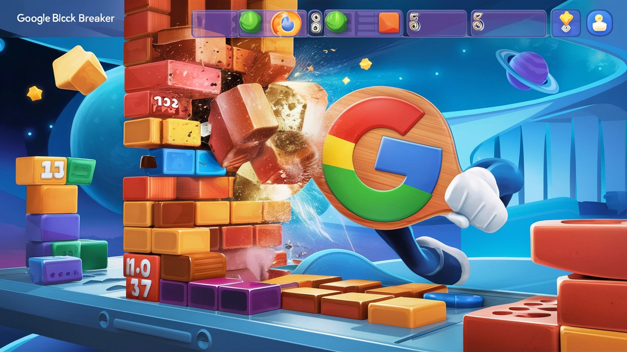 Google Block Breaker