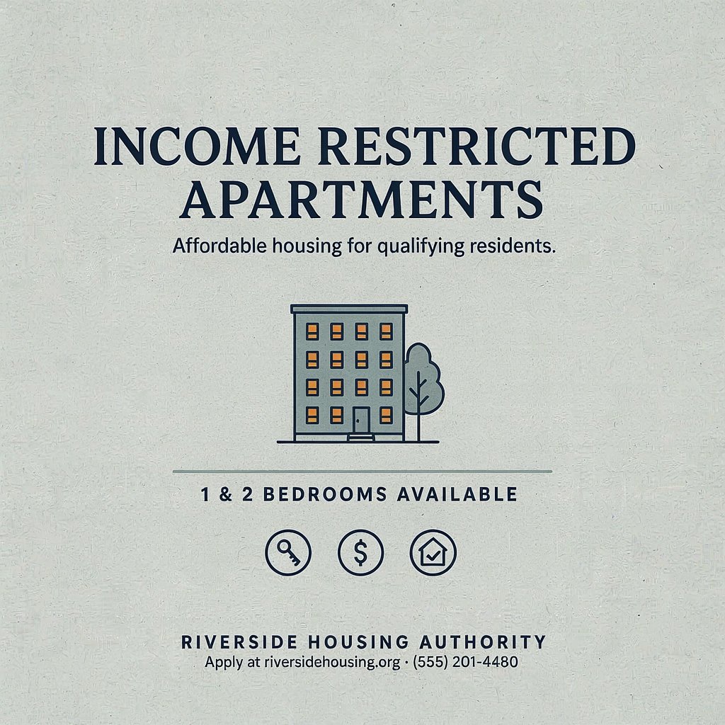 Income Restricted Apartments